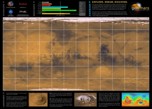 Mars map poster thumbnail